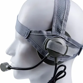 Tática de Usar o Fone de ouvido com PTT para Walkie Talkie Arqueiro de Elite II Militares Fones de ouvido de Caça CS Fone de ouvido