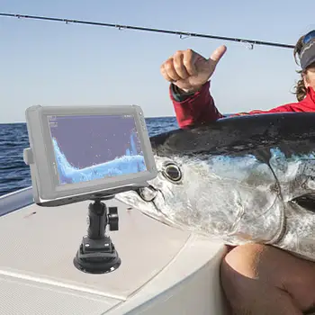Peixes Finders Suporte Durável Substituição de artes de Pesca Acessórios 1inch Bola Placa de Montagem Universal para a Eletrônica de Peixe Finders