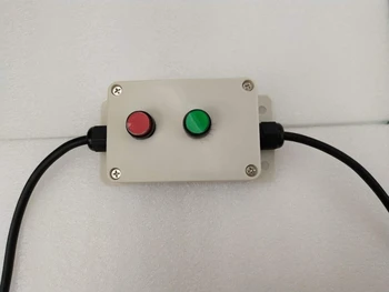 Nova chegada de fácil operação, mini vermelho, verde do DIODO emissor de luz de tráfego manual de controlo de botão