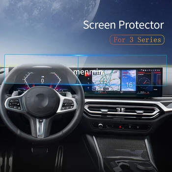 Etiqueta do carro do Carplay Protetor de Tela Para o BMW Série 3 2023 Visor de Vidro Temperado de Película Protetora de Navegação do Veículo Accrssories