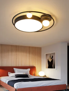 Lámparas LED modernas para dormitorio, ilumitudio, decoração em del hogar, atenuador, vestíbulo, Luminaria brillante