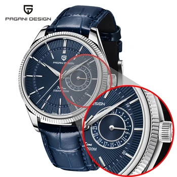 PAGANI Design 2023 Marca de Topo VH65 Automático Homens Relógio de Quartzo Sapphire Assistir 200m Impermeável Homens Relógio de Mergulho Reloj Hombre Relógio