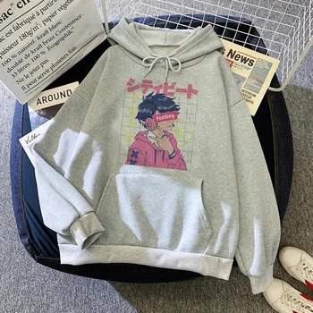 Femboy hoodies mulheres engraçado anime japonês Camisa com Capuz puxa feminino vintage camisolas