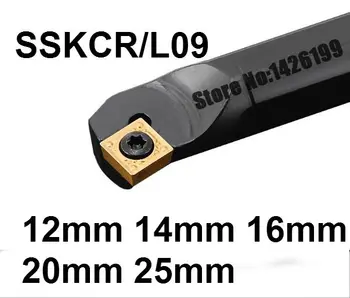 1PCS S12M-SSKCR09 S14N-SSKCR09 S16Q-SSKCR09 S20R-SSKCR09 S25S-SSKCR09 S32T-SSKCR09 SSKCL09 12mm-32mm de torno CNC, ferramentas