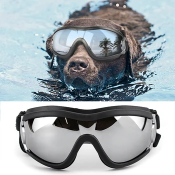 Cão De Óculos De Sol Cão Óculos Alça Ajustável Óculos De Proteção Anti-Nevoeiro Cão De Neve Óculos De Proteção Óculos De Proteção Animal De Estimação De Médio E Grande Porte Do Cão