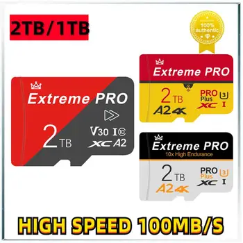 2TB Cartão de Memória Classe 10 1 TB de Alta Velocidade de Cartão SD de 128 gb 512 GB Micro TF Cartão SD de 256 GB TF Cartão Flash de 128GB Para a Nintendo Mudar Ps5