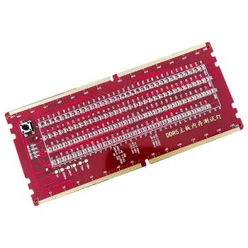 DDR5 Slot de Memória Testador de Largura de Compatibilidade de Memória DDR5 Testador De Memória de Reparo do Computador Durável, Fácil de Instalar