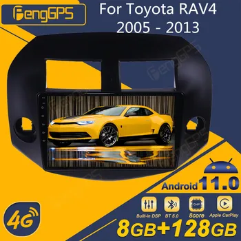 Para Toyota RAV4 2005 - 2013 de Carro Android Rádio 2Din Receptor Estéreo Autoradio Player Multimídia GPS Navi Chefe da Unidade de Ecrã de
