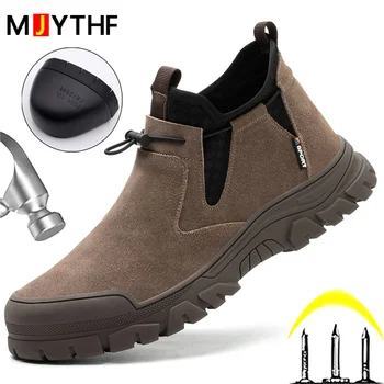 Qualidade Anti Escaldante De Soldagem Sapatos De Punção-Prova De Calçados De Segurança De Homens De Aço Do Dedo Do Pé De Botas De Trabalho De Protecção, Sapatos De Construção De Sapatos
