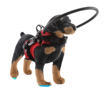 Cão de suprimentos anti-obstáculo tampa de protecção pérola de algodão ajustável cão cego pára-choques anel