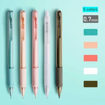 M&G Candy color Ininterrupto levar Mecânicos de Lápis de 0,5 mm/0,7 mm de chumbo profissional automática lápis de desenho da escola de artigos de papelaria